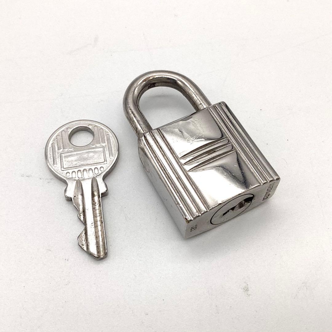 ⭐️極美品⭐️エルメス　カデナ　パドロック　鍵　no.121 シルバー　男性　女性