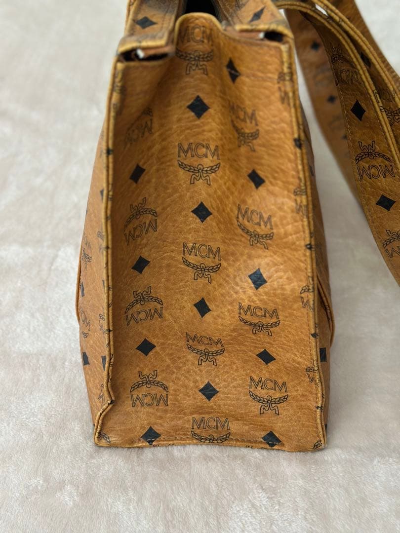MCM ロゴ　トートバッグ
