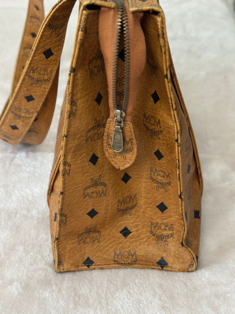 MCM ロゴ　トートバッグ