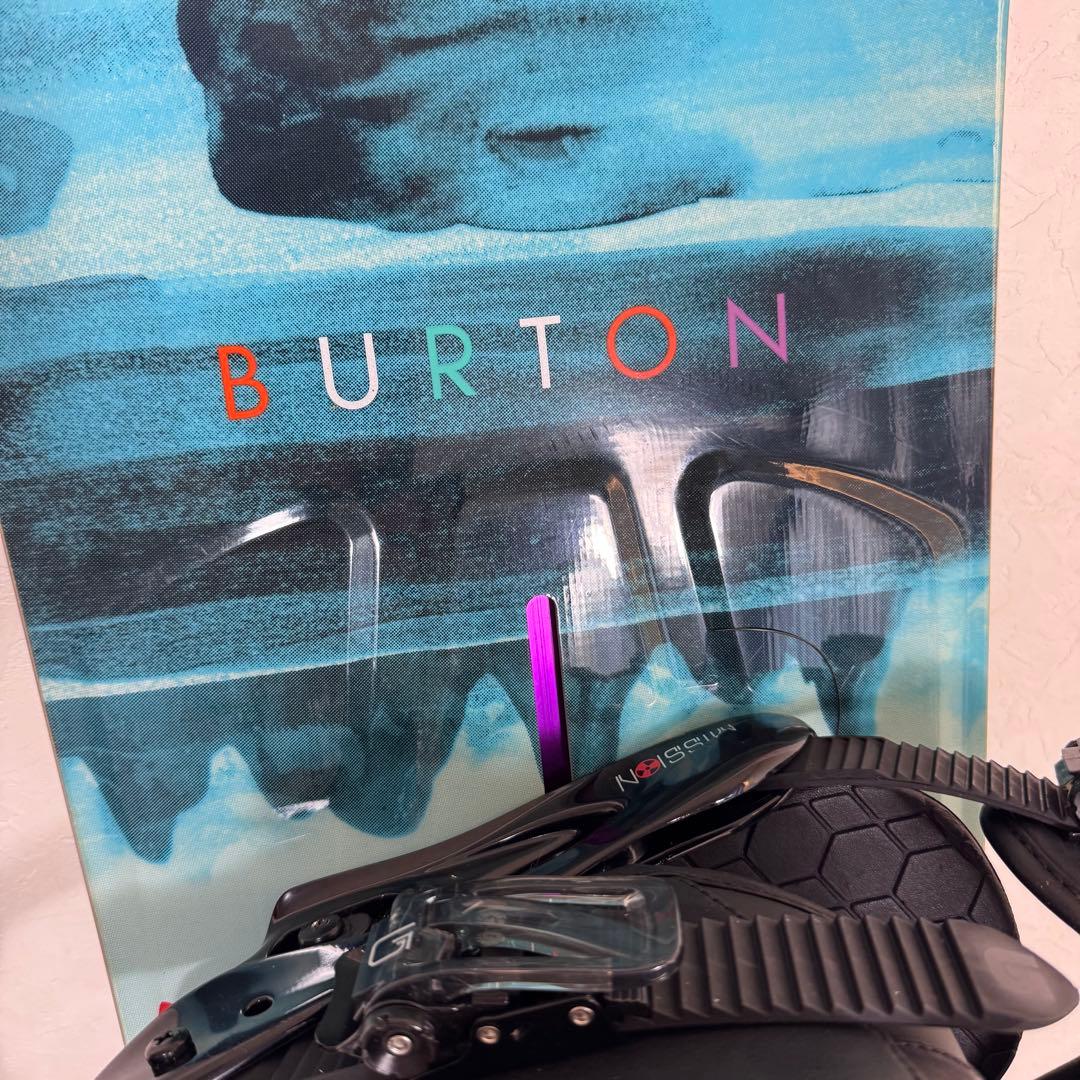BURTON FEATHER 144cm スノーボード　レディースセット