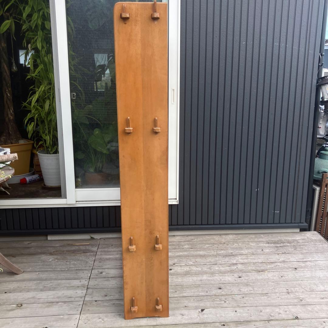 昭和レトロ ミッドセンチュリー くさび型 楔棚 木製オープンラック 本棚 飾り棚