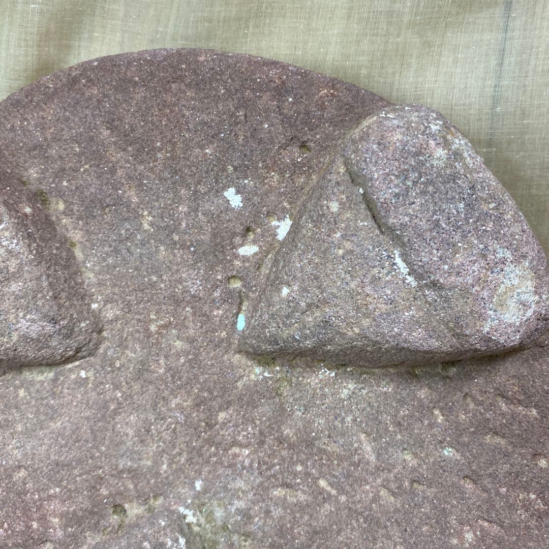 インド/チャパティ捏ね台/石