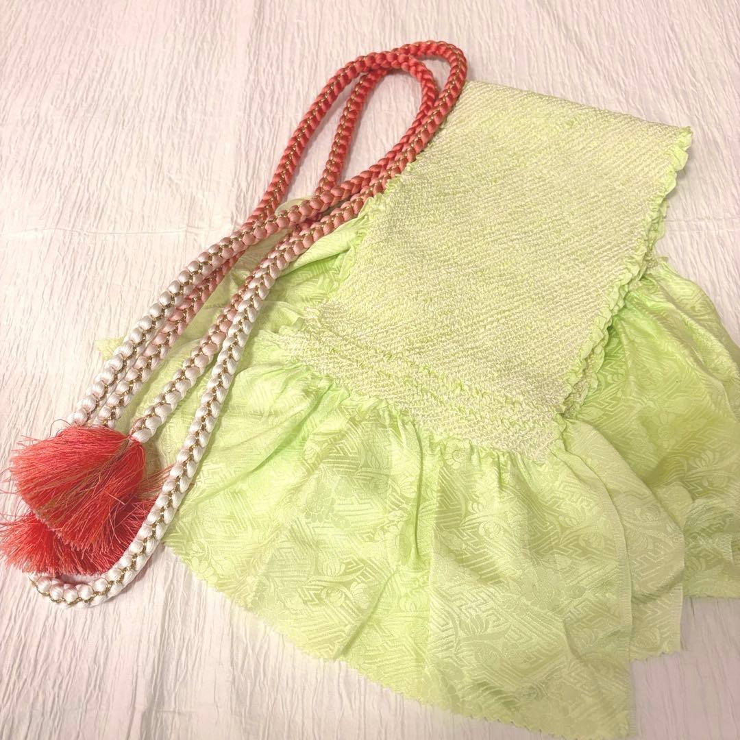 振袖セット 正絹 水色 桜 鞠 sMH2502081