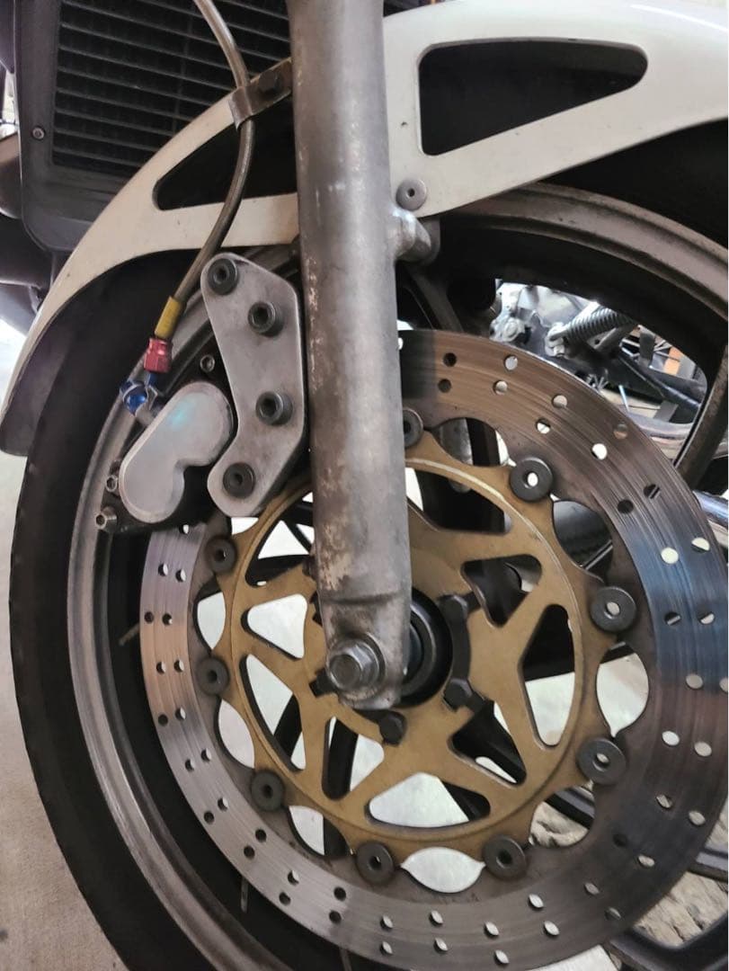 RＺ250フロントブレーキセット