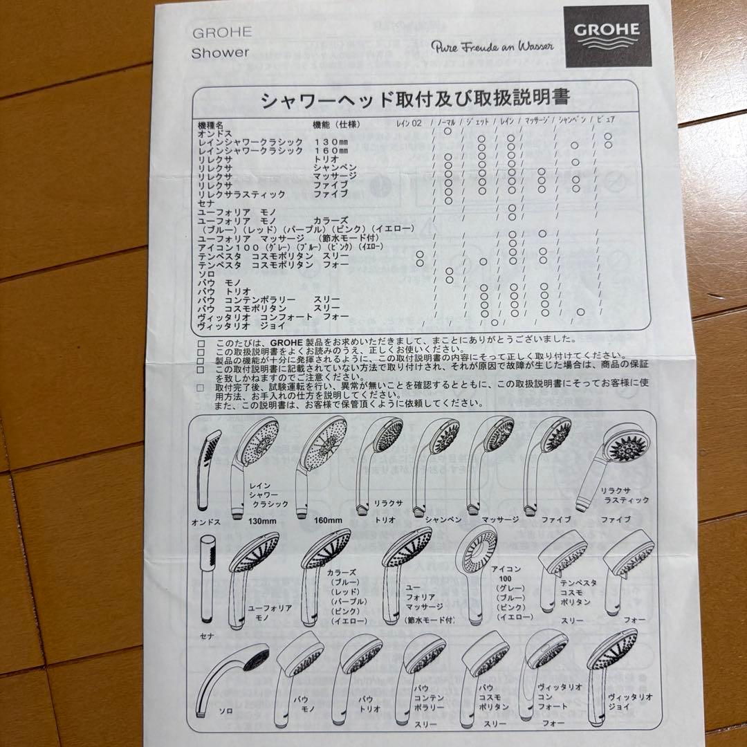 GROHE シャワーヘッド