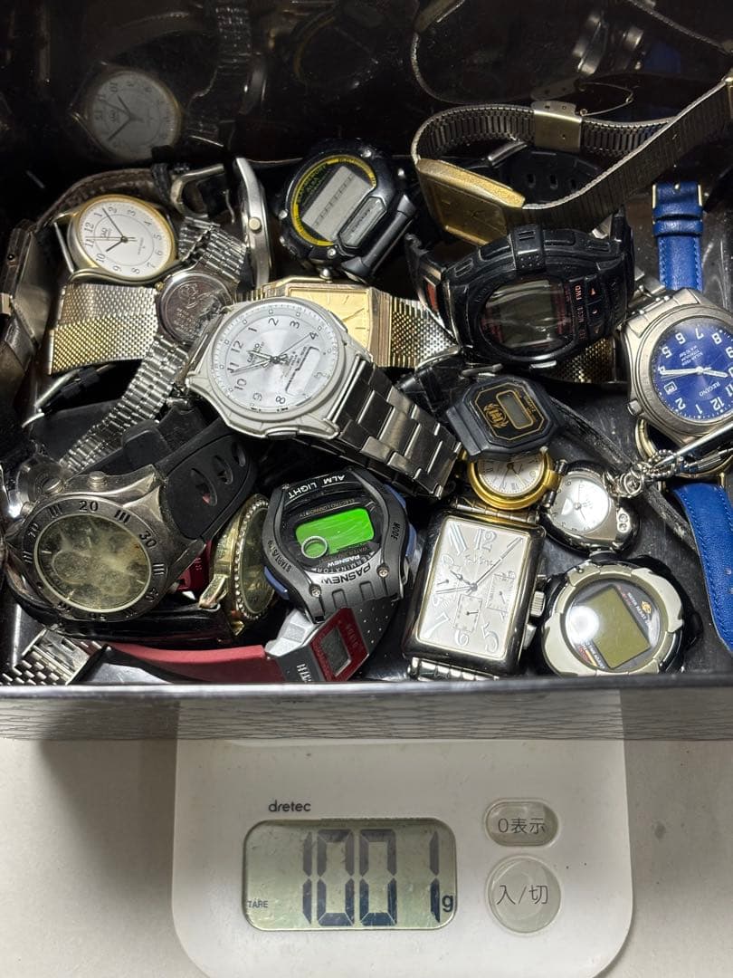 腕時計　まとめ　約5.4kg 130本以上　セイコー シチズンなど　ジャンク