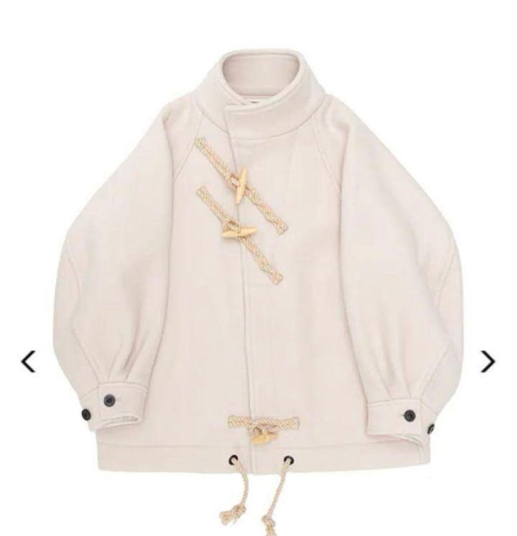 HYKE ダブルフェイスダッフルジャケット