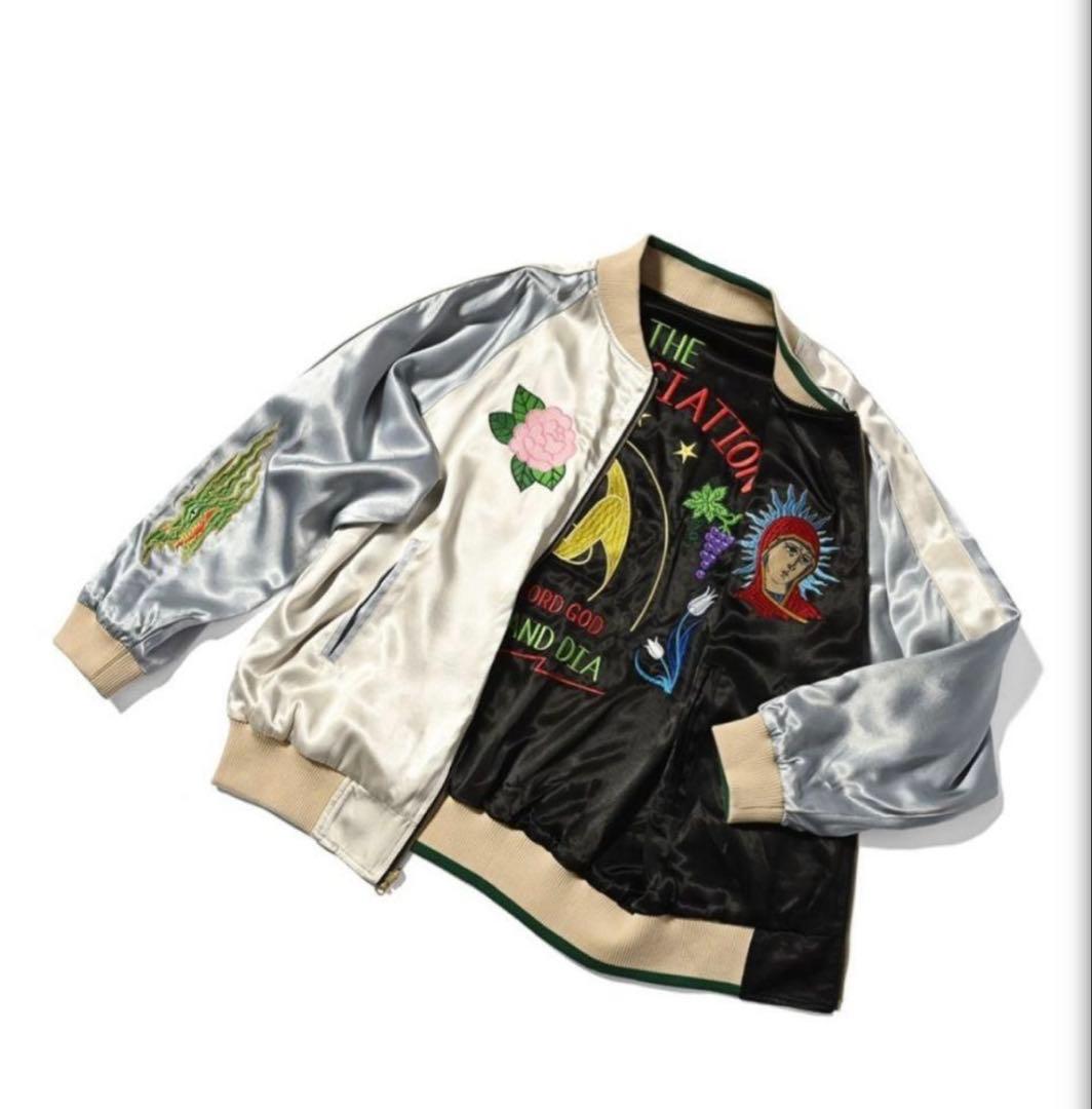 ALLY＆DIA リバーシブルスカジャン　Ｌサイズ　kj着用 新品