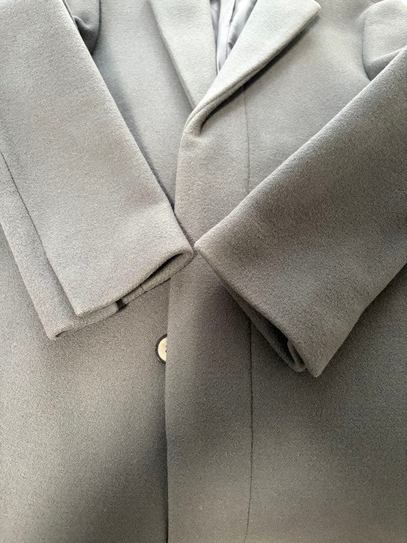 【美品】UNITED TOKYO 撥水SUPER140's チェスターコート