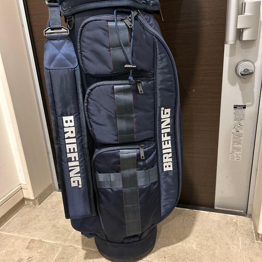 BRIEFING キャディバッグCR-6 ネイビー