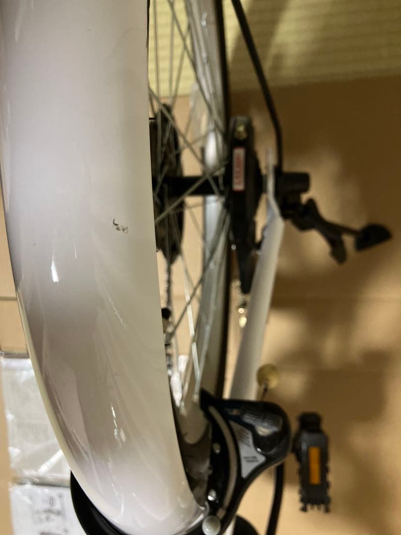 GRIFIN 折りたたみ自転車 ホワイト20インチ6段サークル錠