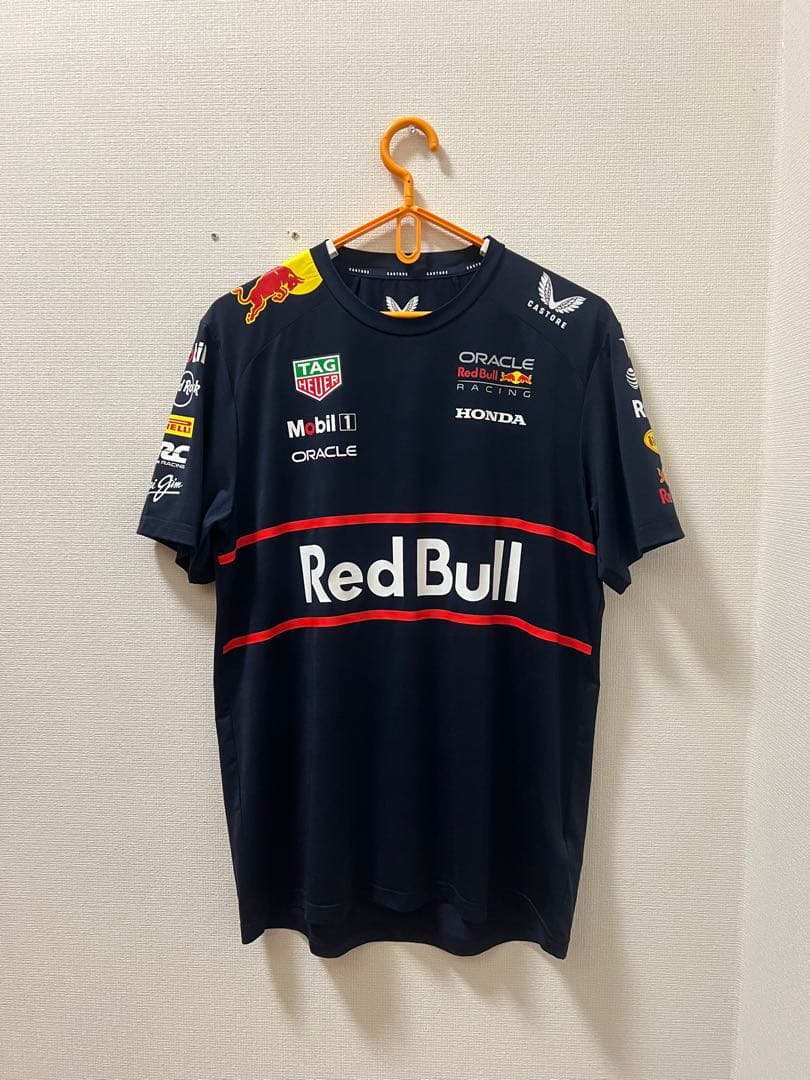 2025オラクルレッドブルレーシングチームTシャツ公式オフィシャル Mサイズ
