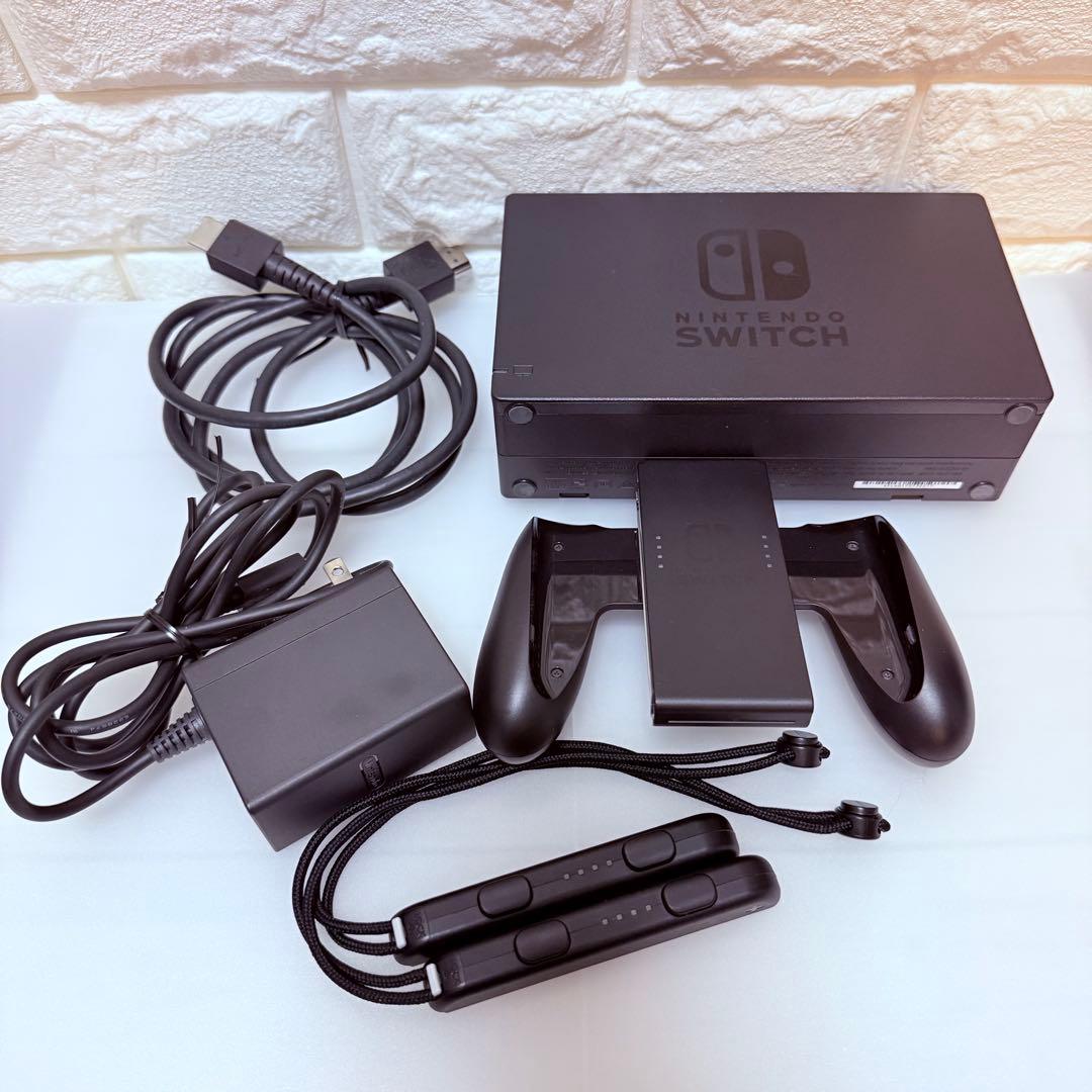 【美品】Nintendo Switch 本体 グレー 2023年バッテリー強化版