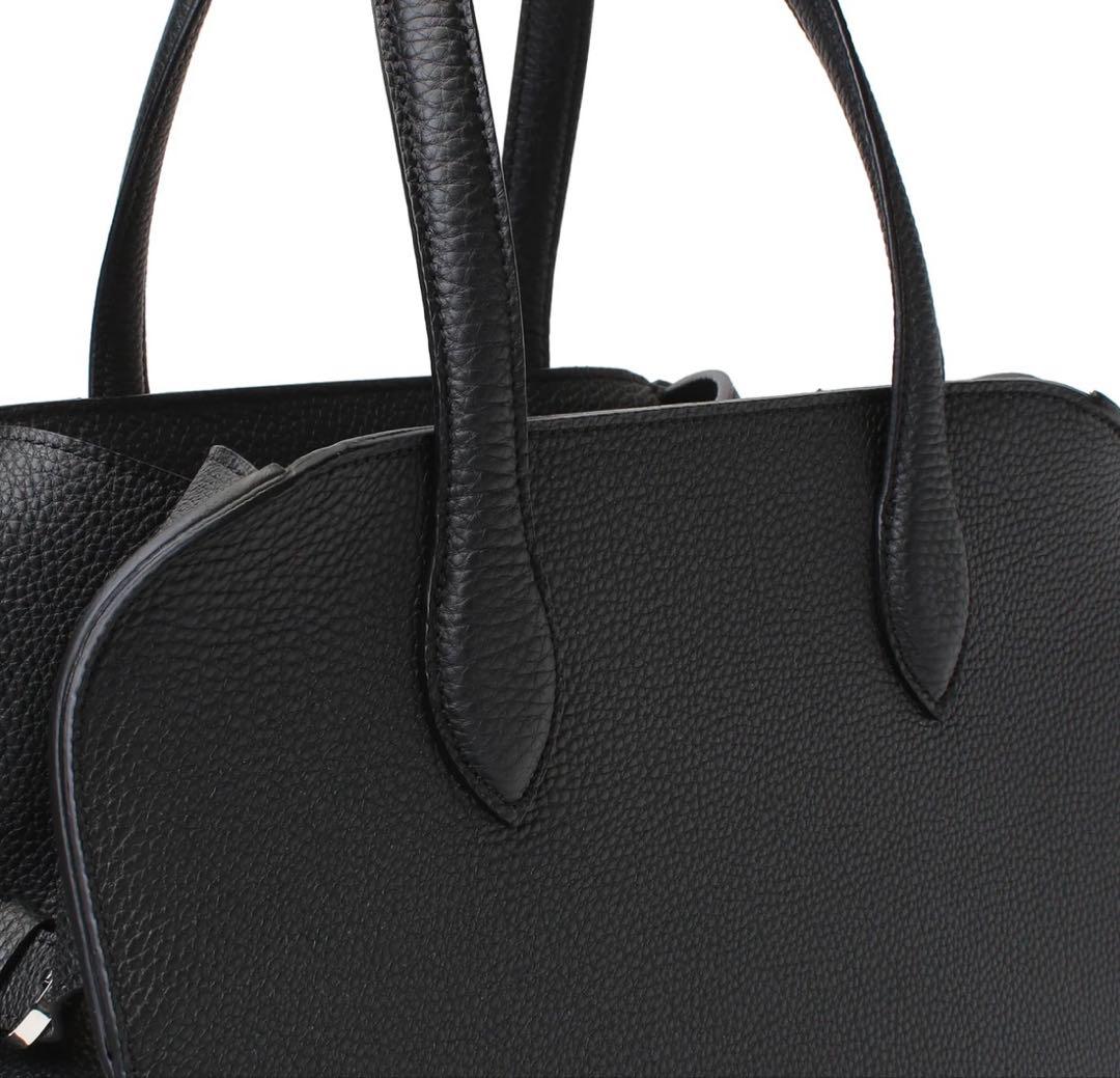 極美品 The Sole Montecarlo ボストントート ブラック