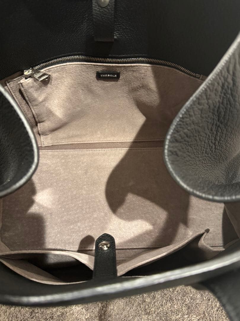 極美品 The Sole Montecarlo ボストントート ブラック