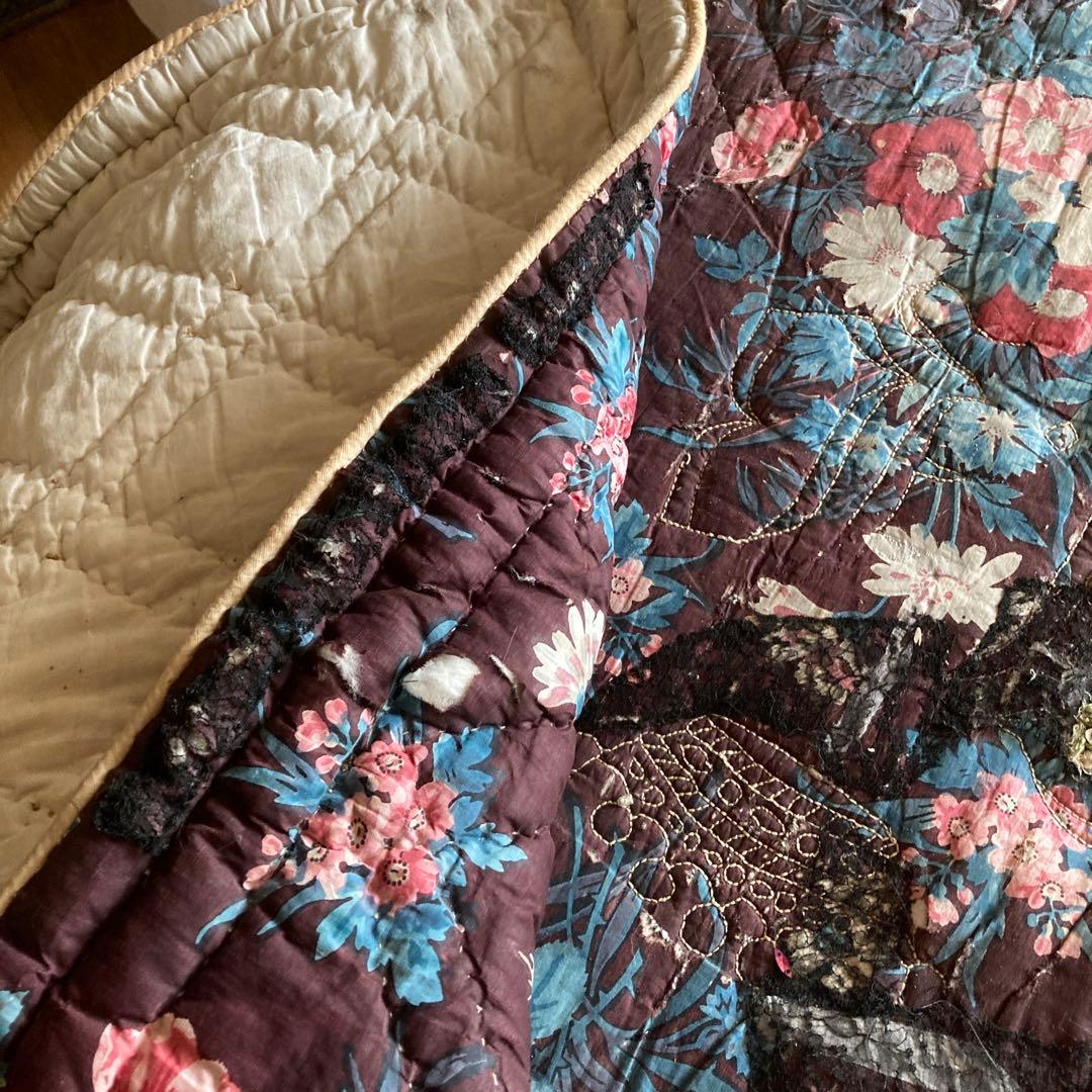 フランスアンティーク　キルト