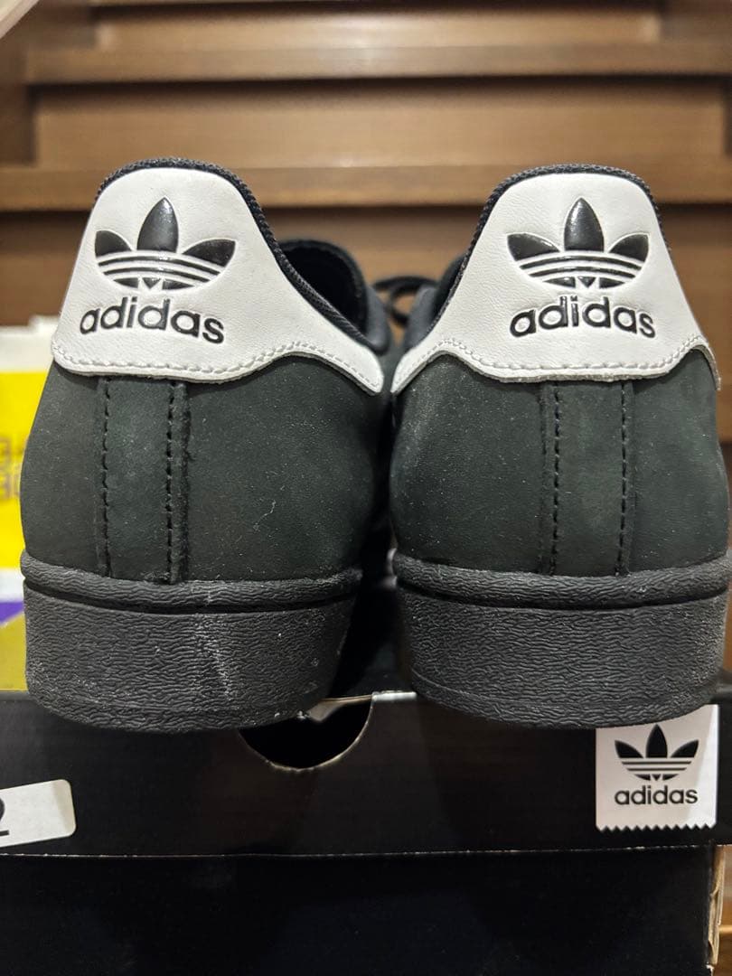 し*ゅ様 adidas Superstar ADV黒x白26.5cmUS8.5新