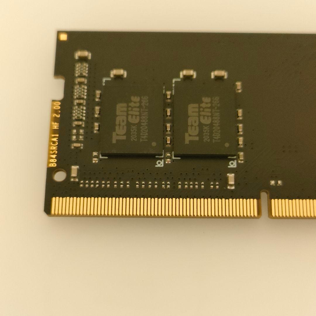 【DDR4 32GB】ノートPC用メモリ2666Mhz TEAMGROUP