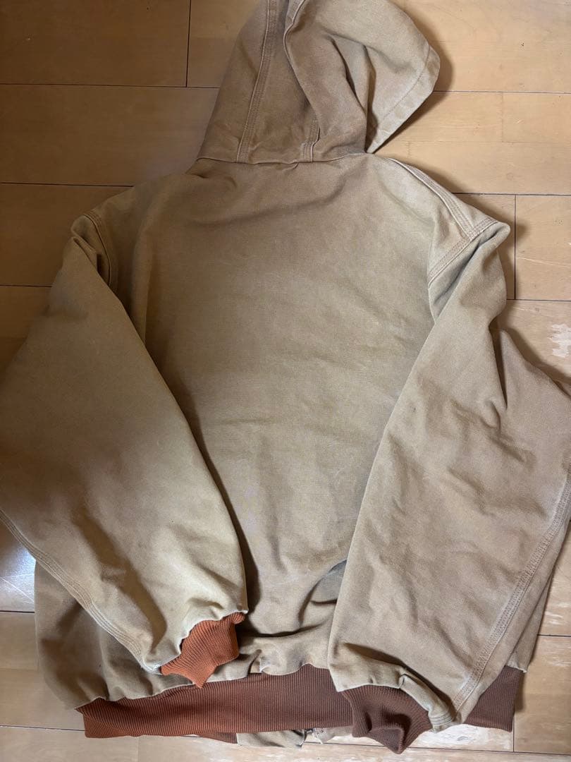 Carhartt フード付きジャケット ベージュ　XL