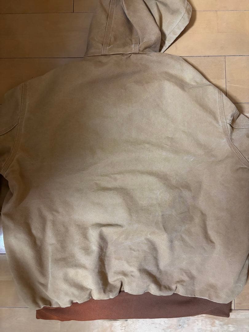 Carhartt フード付きジャケット ベージュ　XL