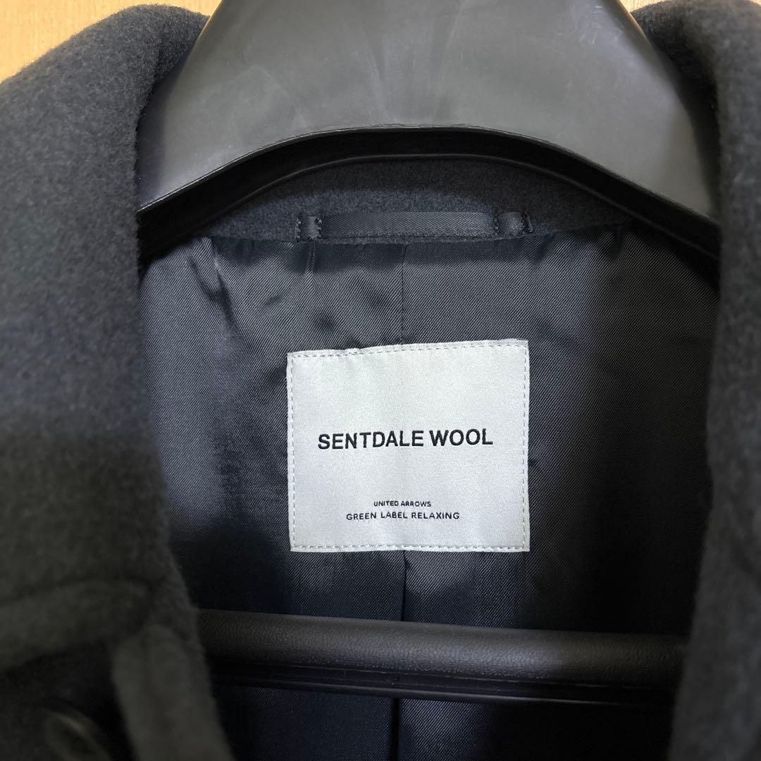 green label relaxing セントデールウールステンカラーコート