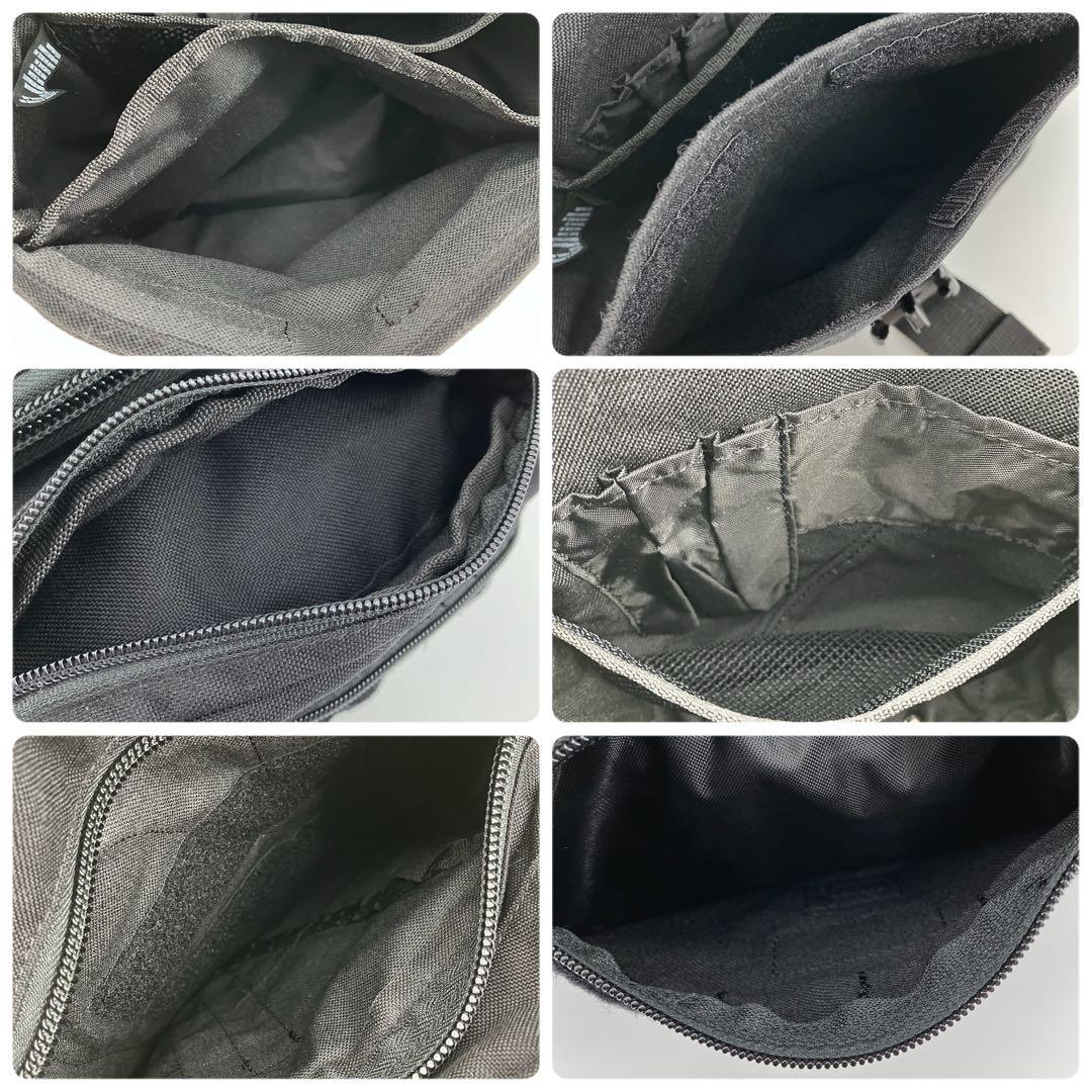 【美品】ファイブイレブンタクティカル プッシュパック 6L ショルダーバッグ 黒