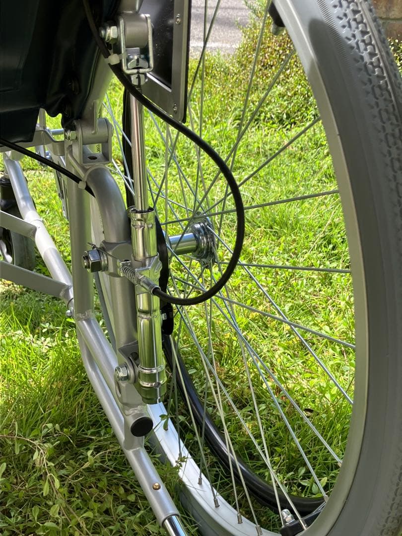 超美品！24インチ 自走、介助用車椅子 カワムラサイクル