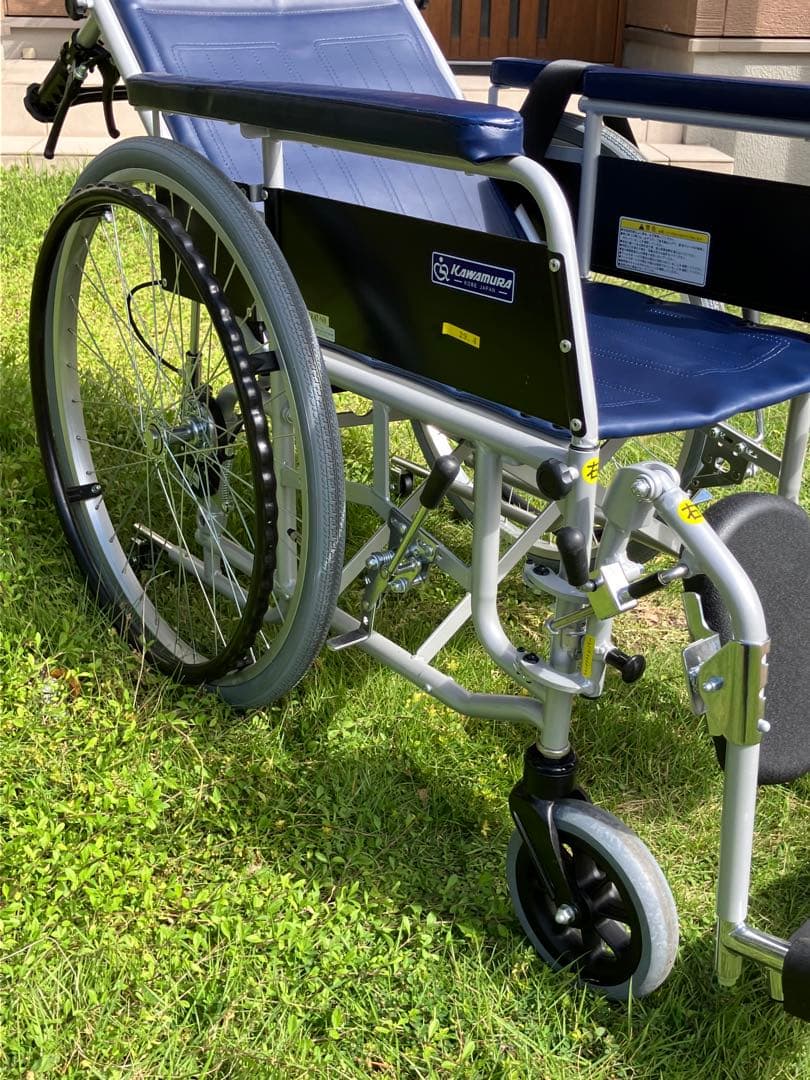 超美品！24インチ 自走、介助用車椅子 カワムラサイクル
