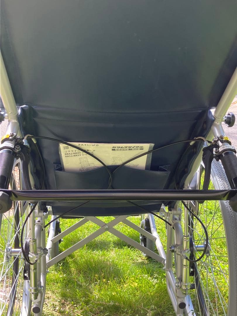 超美品！24インチ 自走、介助用車椅子 カワムラサイクル