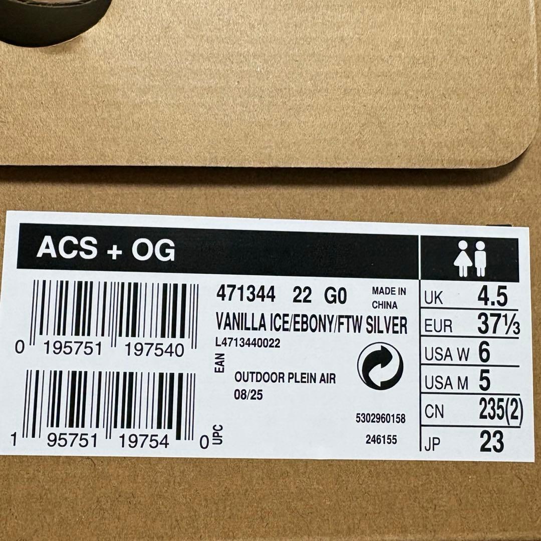 サロモン SALOMON ACS+OG 23cm バニラアイス