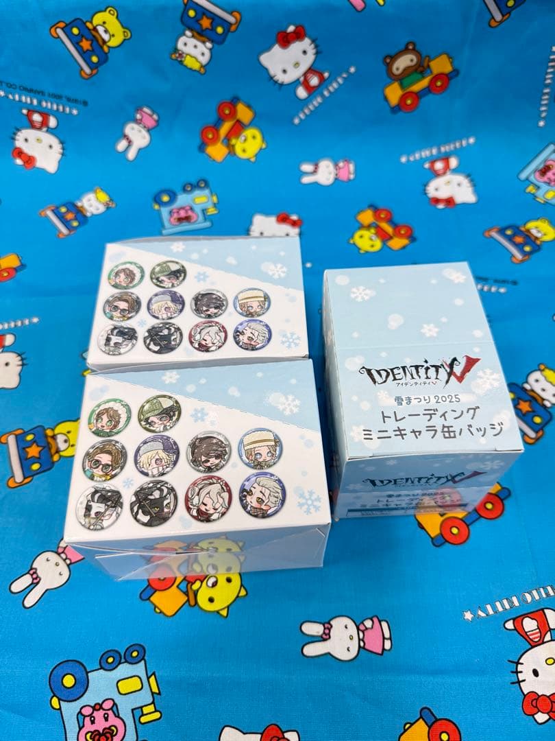 第五人格 さっぽろ雪まつり 缶バッジ 3BOX