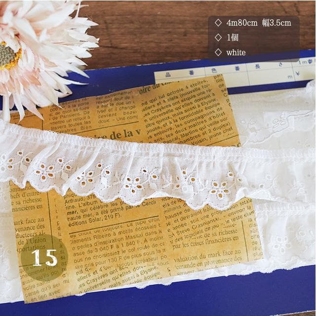 ☆大量！綿レース・トーションレースまとめ売り(No.107) ☆