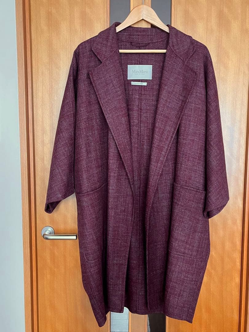 レア！マックスマーラ Max Mara カシミヤ100％コート イタリア製
