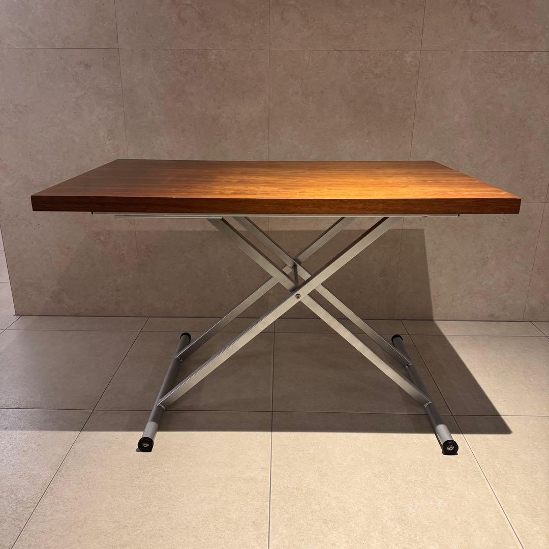 ニトリ 昇降テーブル ACTIVE（アクティブ）120cm ウォルナット 美品