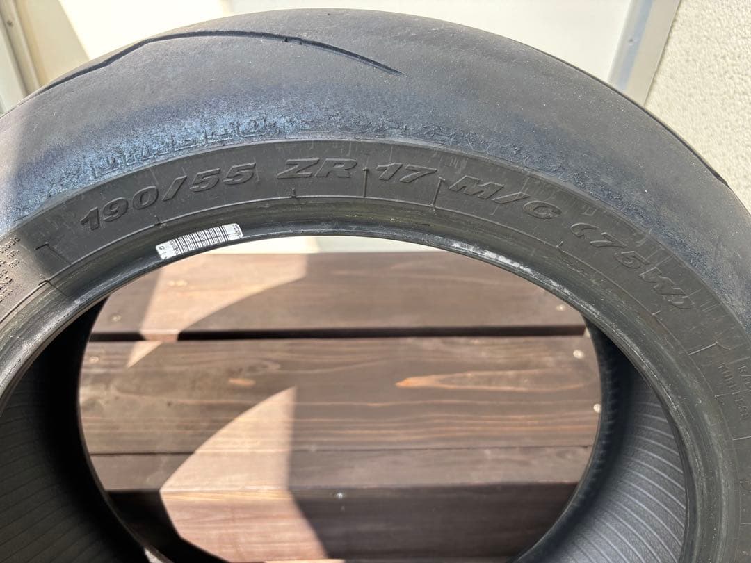 【中古バイクタイヤ】ピレリ・スーパーコルサ ・SP/V2 前後セット