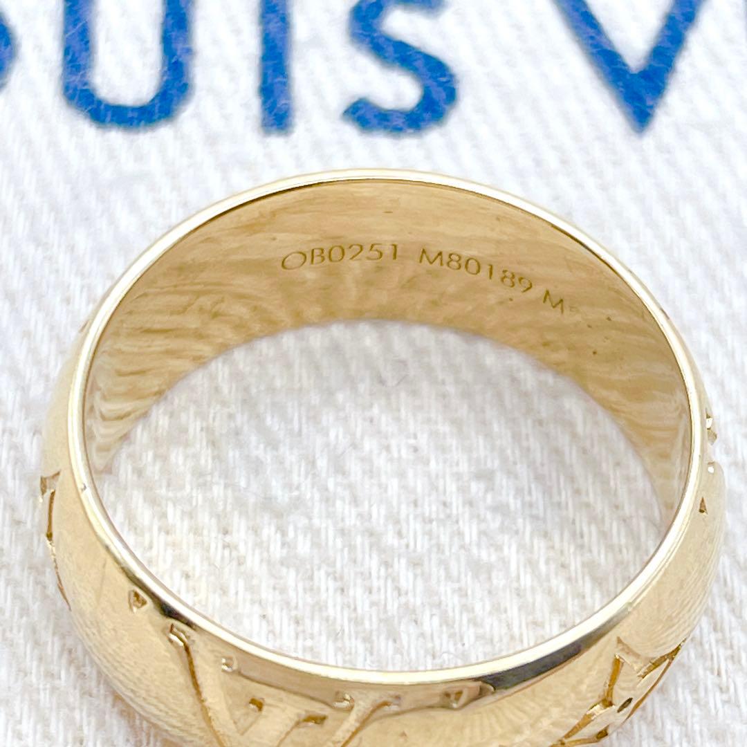 LOUIS VUITTON リング　ネックレス　モノグラム　ゴールド　指輪