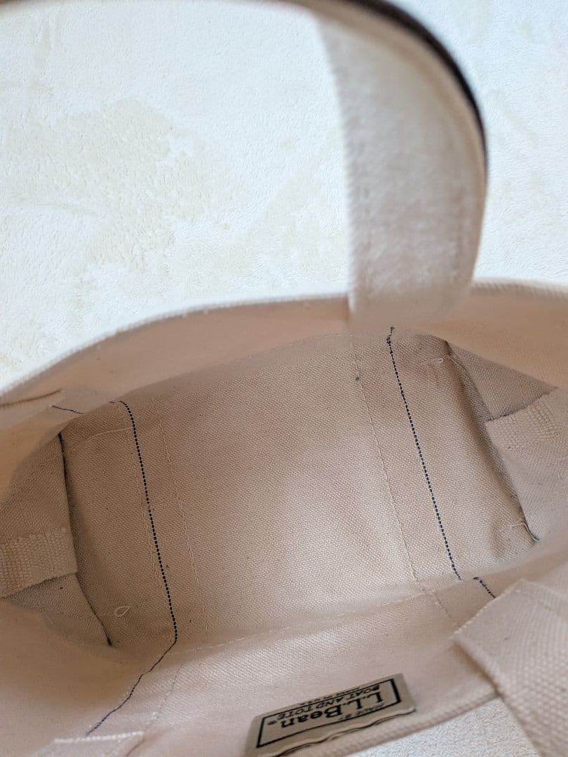 希少　L.L.Bean　キャンバス地トートバック ミニ　迷彩柄　廃盤色　即日発送