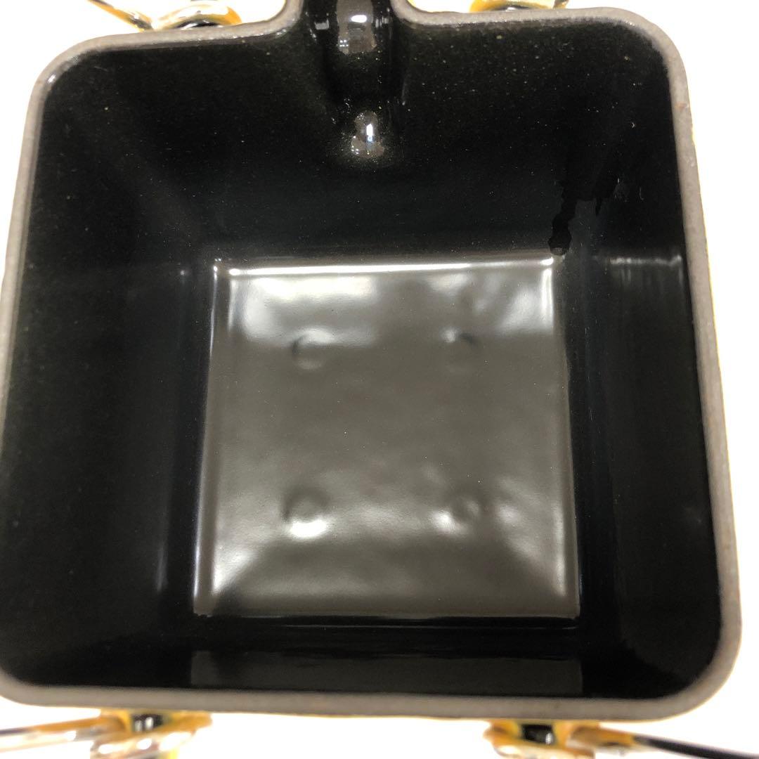 ストウブ　スクエア　ケトル　ティーポット　レモン