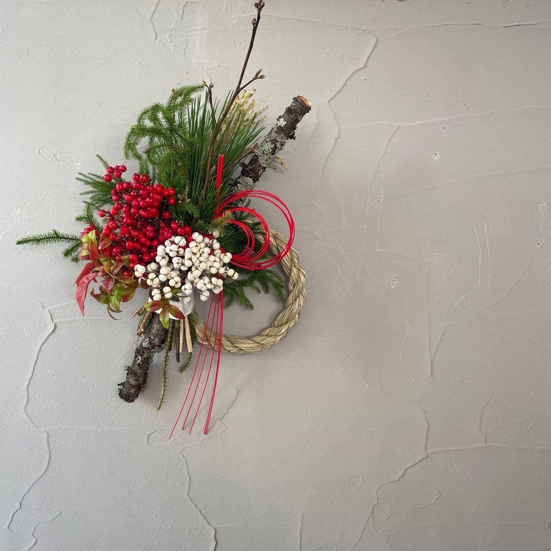 10.しめ縄リース