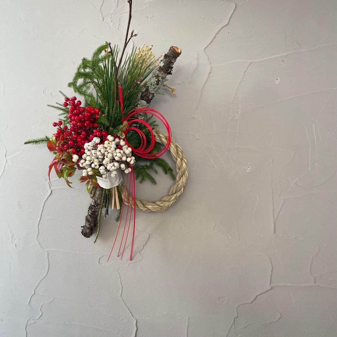 10.しめ縄リース