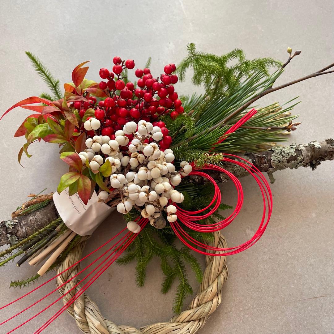 10.しめ縄リース