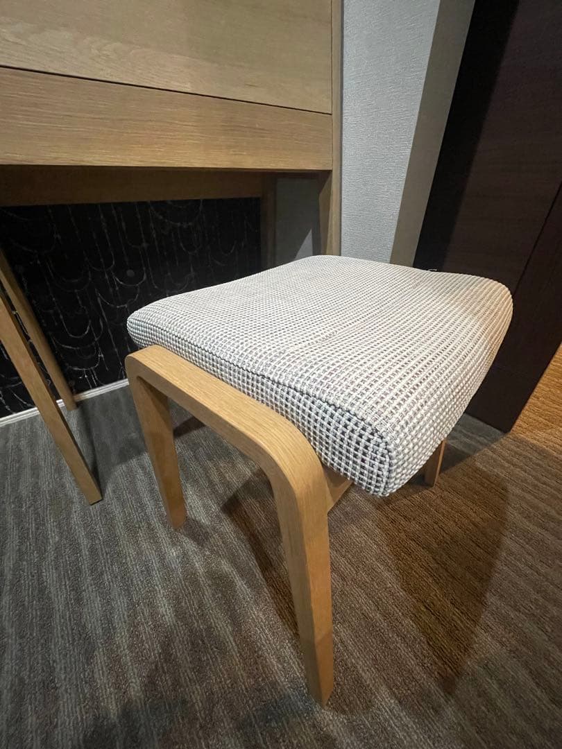 カリモク家具 オーダー品 布張地スツール チェア椅子