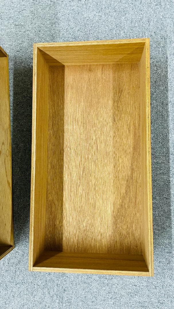 LAUAN SHELVES 引出し2段・ナチュラル