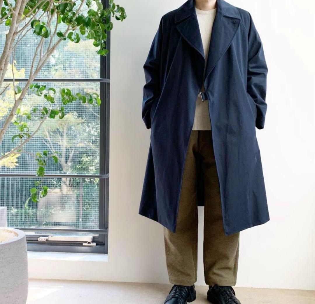 comoli BIOTOP別注 タイロッケンコート 19aw カシミヤライナー付