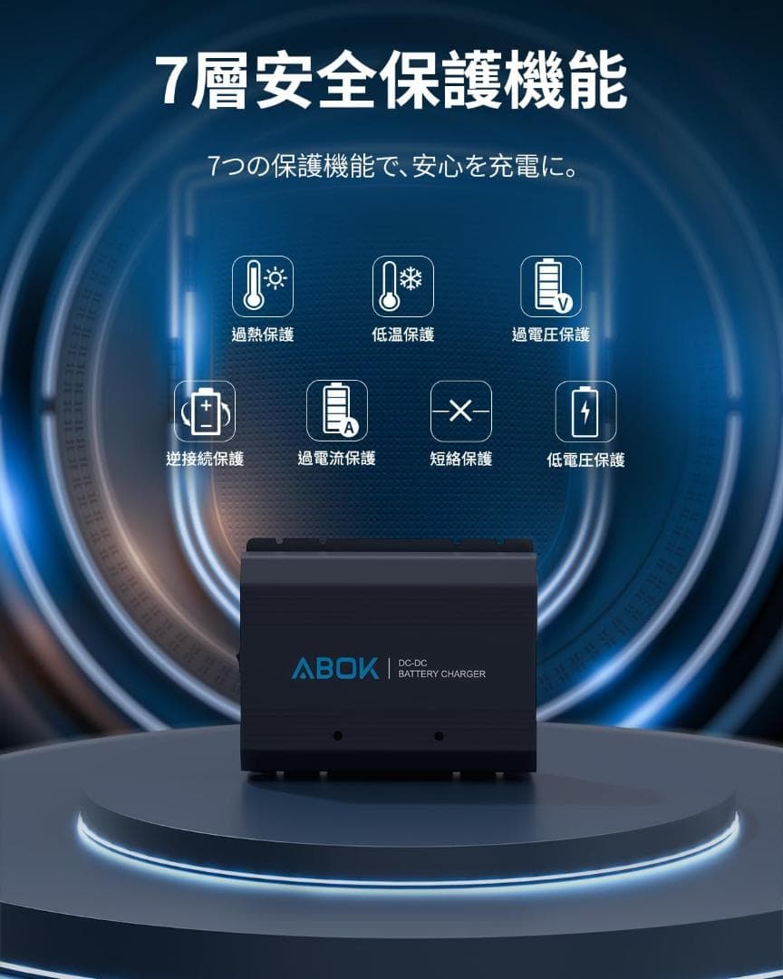 ABOK Acs500 500W Alternator Charger オルタネ