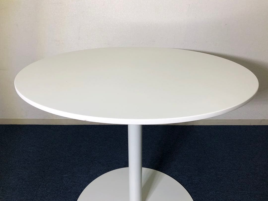 エレガント調丸型ダイニングテーブル Semind 円形テーブル木製カフェテーブル