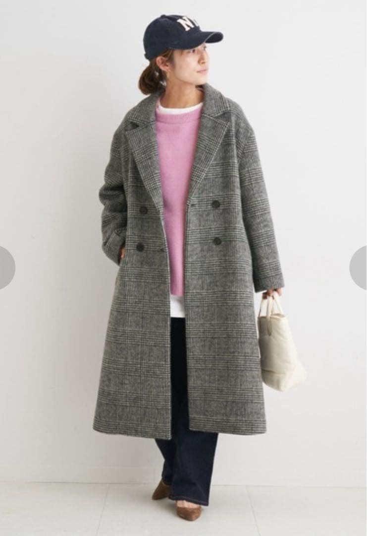 FRAMeWORK ダブルチェスターコート 36