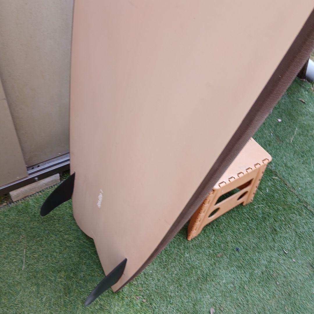 CRIME ６.２ツインキールフィッシュ　キールフィン付き　WAX不要　送料込み