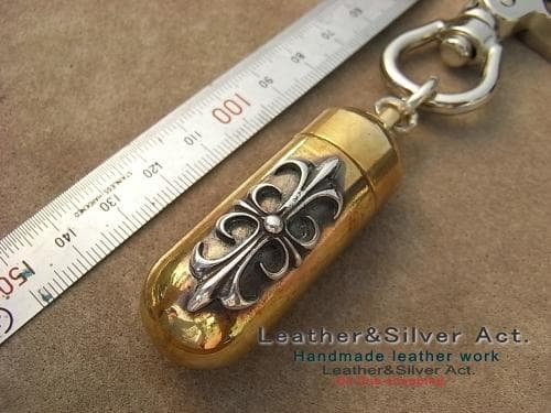 携帯灰皿　真鍮キーホルダー　携帯灰皿 電子　タバコケース ナスカン紙タバコ