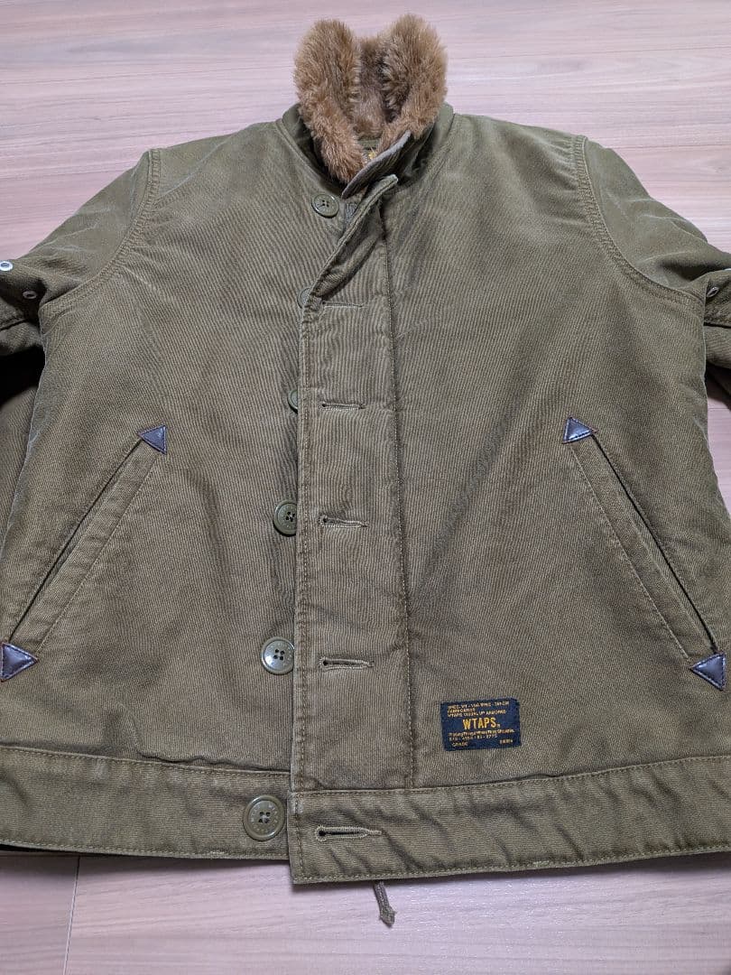 い*け様 wtaps 14aw　n-1 ダブルタップス デッキジャケット